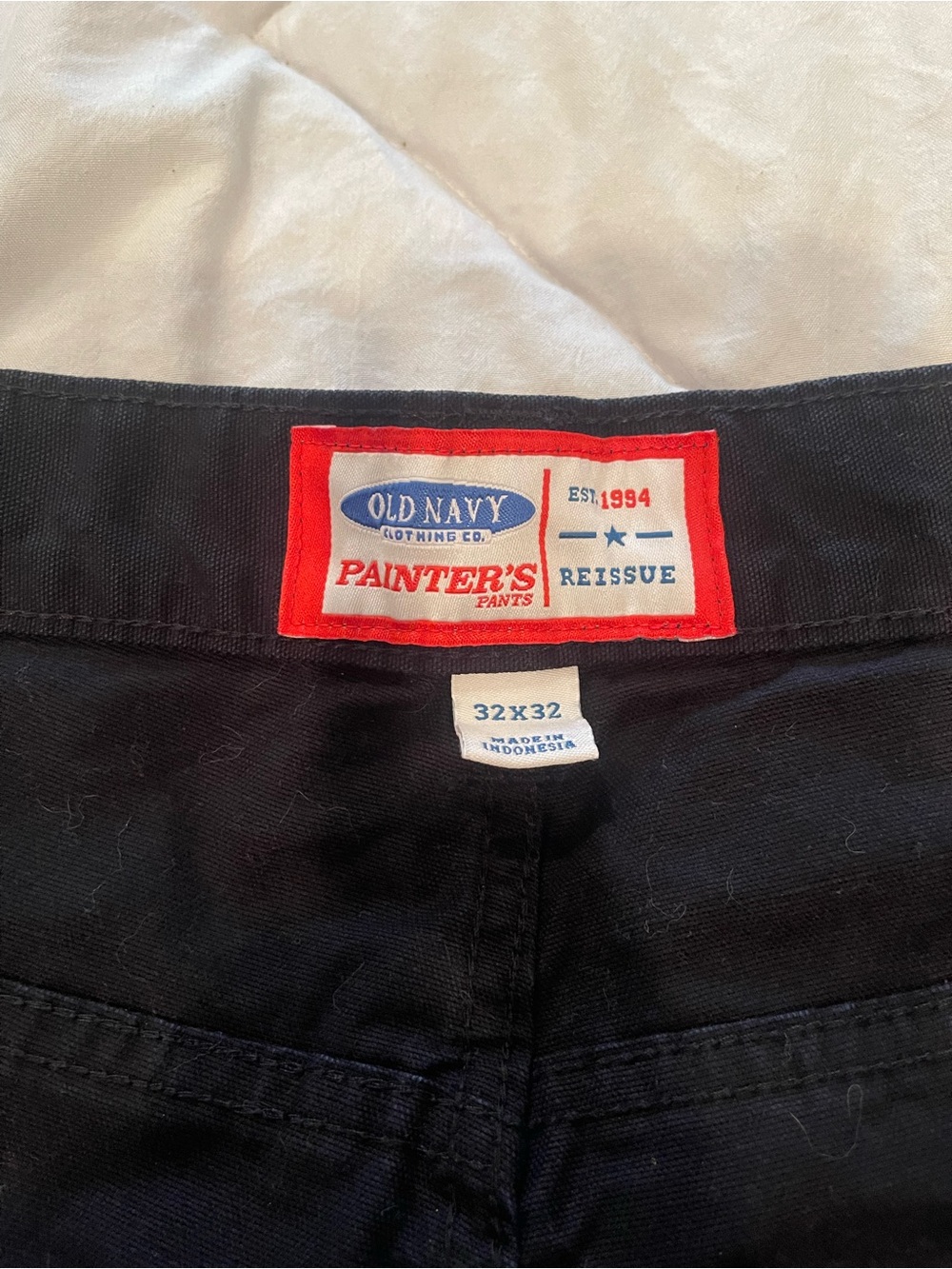 Old Navy Black Painter's Pants - Classic Workwear Style